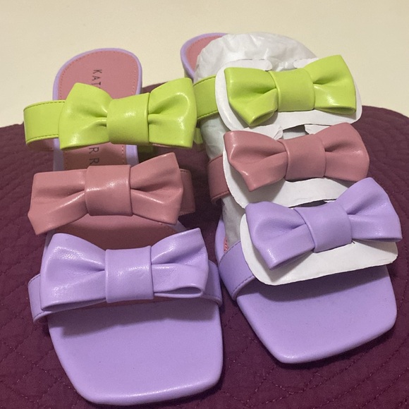 Katy Perry Celery Multi Tooliped Bow Sandal - Picture 2 of 3